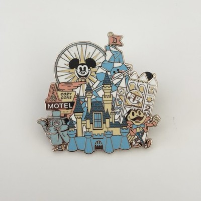 DLR D23 Disneyland Resort Pin Disney Around World Haunted Mansion Small Castle