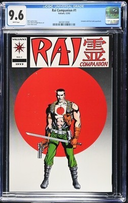 Rai Companion #1 (Valiant 10/1993), CGC 9.6 NM Plus