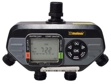 73280-19G Digital Water Electronic Hose Timer, 4 Zone, Black/Gray