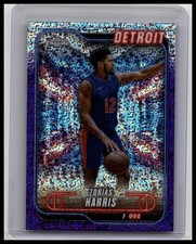 2024-25 Topps Chrome - Purple Speckle Refractor #5 Tobias Harris #/299