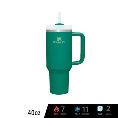 #ad Stanley 40 oz FlowState Quencher H2.0 Tumbler ALPINE Brand New $50.00