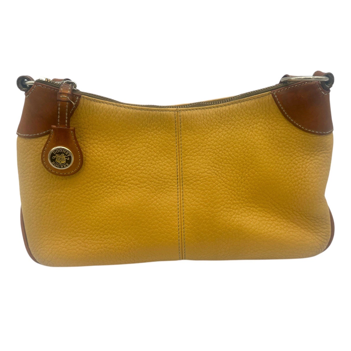 ⭐️未使用⭐️Dooney&Bourke レザーケース/イエロー/ヴィンテージ Dooney & Bourke Shoulder Bag Yellow Bags & Handbags for Women for