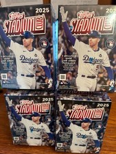 NEW 2025 TOPPS STADIUM CLUB BASEBALL VALUE BLASTER BOX SEALED