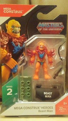 MOTU- BEASTMAN- 2017 MEGA CONSTRUX- HE-MAN