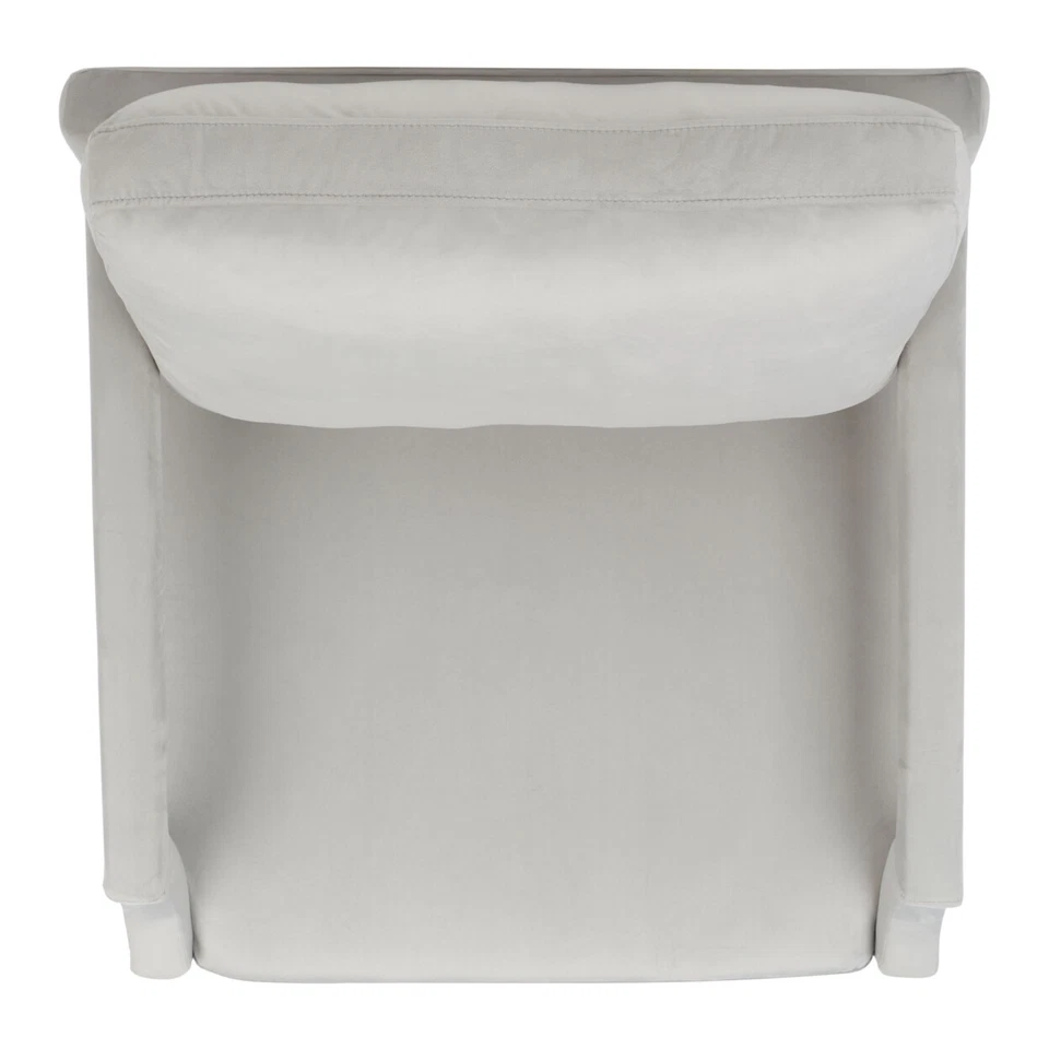 Sillón tapizado SAFAVIEH Génova | Gris claro | Foto 4 de 4