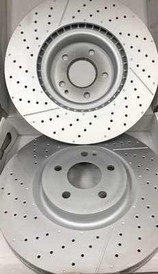 Genuine Mercedes Benz W176 A45 Amg A Class Front Brake Discs A1764210212 Ebay