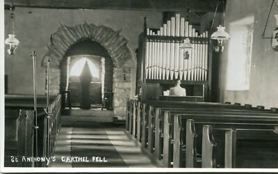  Britische Postkarte St Anthony's Carthill Fell