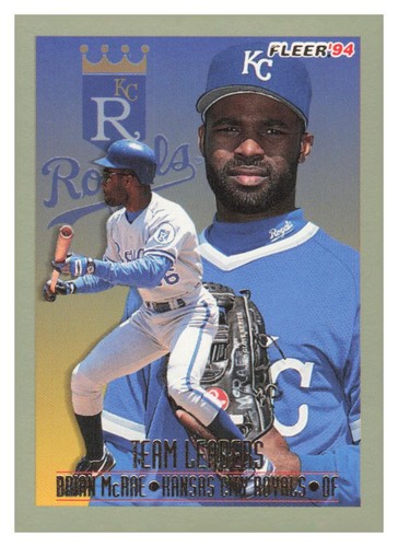 1994 Fleer #7 Brian McRae Team Leaders