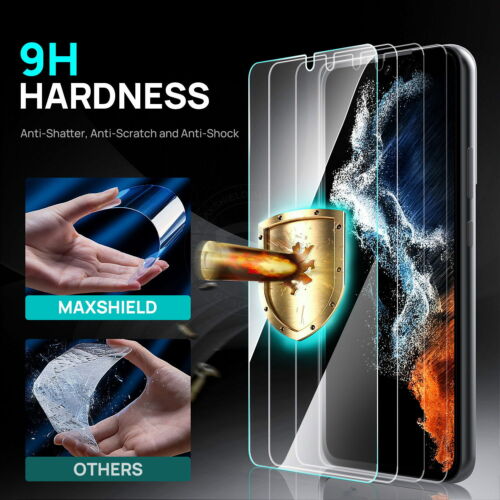 2x For Samsung Galaxy S23 S24 S25 Plus Ultra FE Tempered Glass Screen Protector - Picture 2 of 31