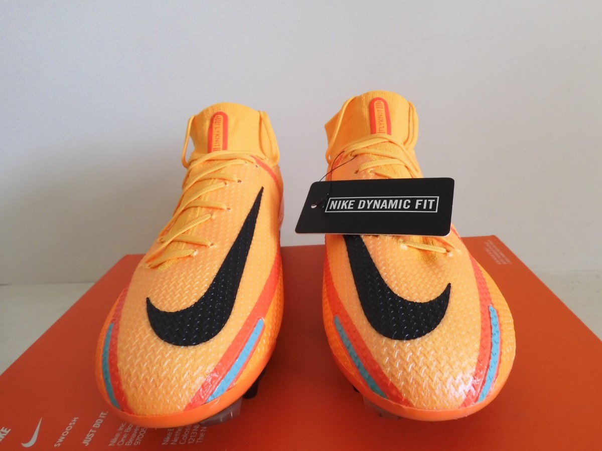 Nike Phantom Gt2 Elite Df Sg Pro Ac Anti Clog Laser Orange Sz 9