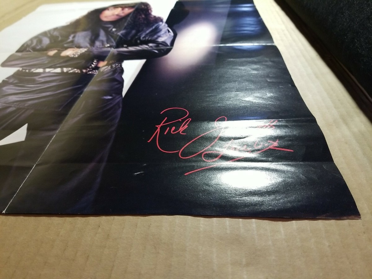 Tuff Luck LP アナログレコード タフラック 当時美形男子メタル 1984 Rick James Poster 2 Sided Young & Old Portrait Motown Signed