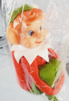 The Musical Pixie Knee Hugger Elf Shake Me Bell Japan Bea West NOS NIP Vtg