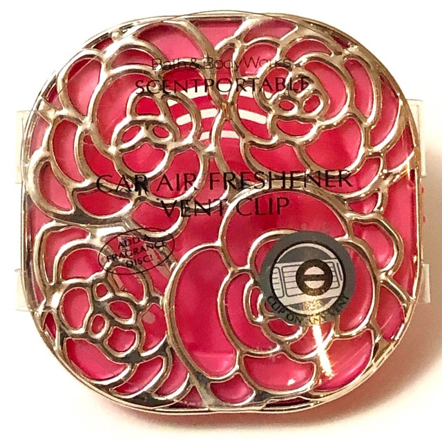 Rose Bath & Body Works Scentportable Car Vent Clip SHIPS for sale