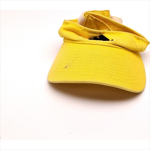 Adidas Visor Hat Cap Lid Yellow Hook 
