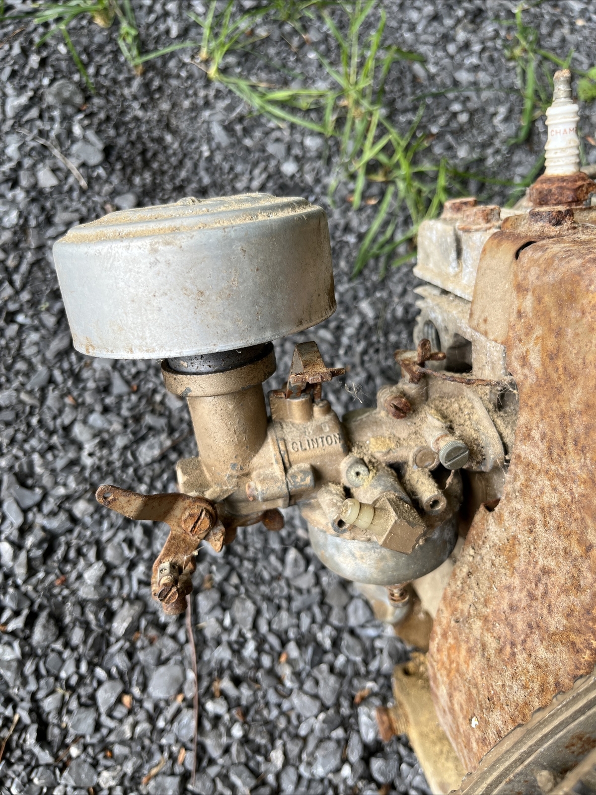 Vintage Clinton Engine 3 1/4HP Model 3100 Parts Repair eBay