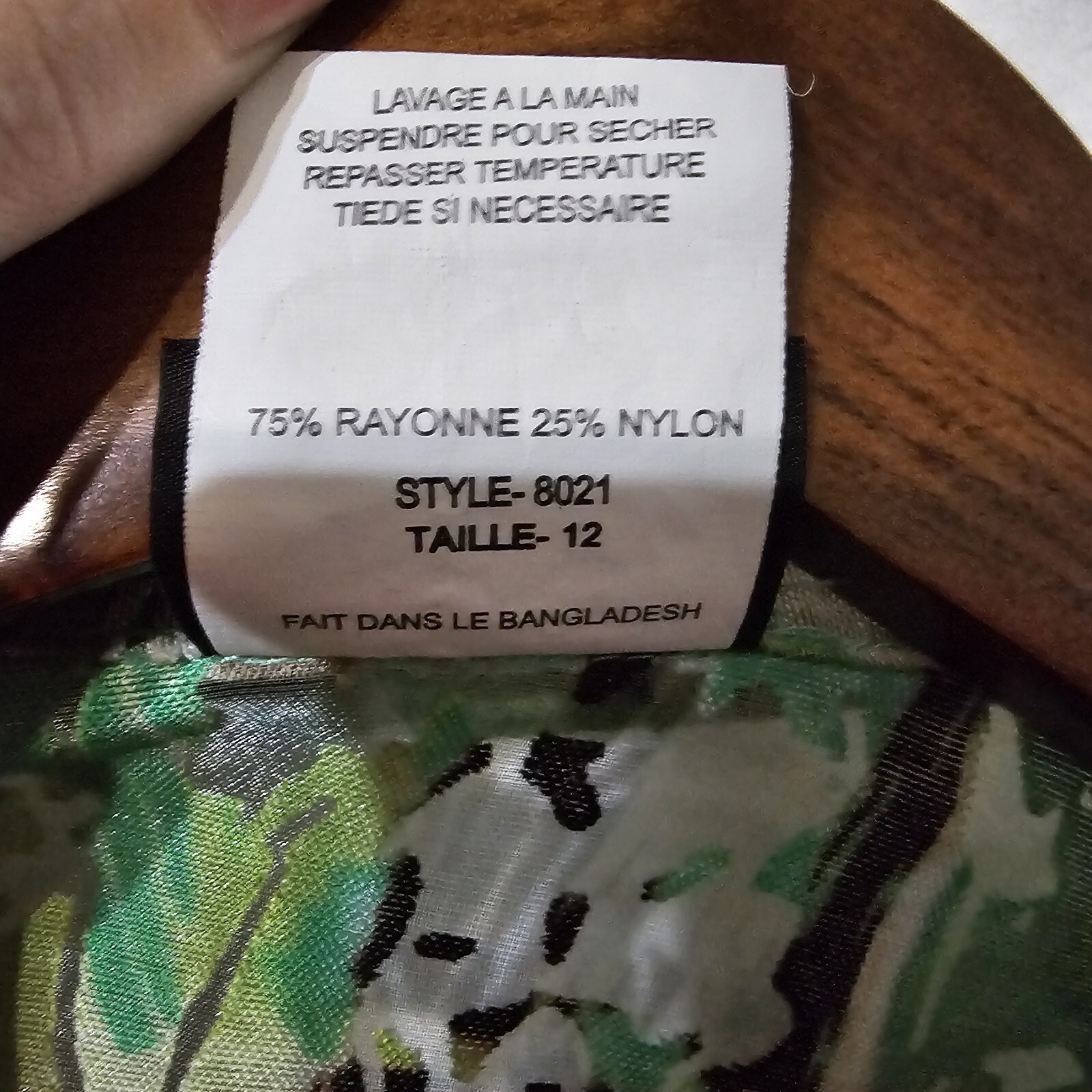 Women's Artsy Basic Button Up Sheer Jacket Size 1… - image 5