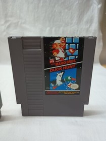 3 nintendo nes game cartidges Mario Bros Duck hunt, Dick Tracy & Skate Or Die