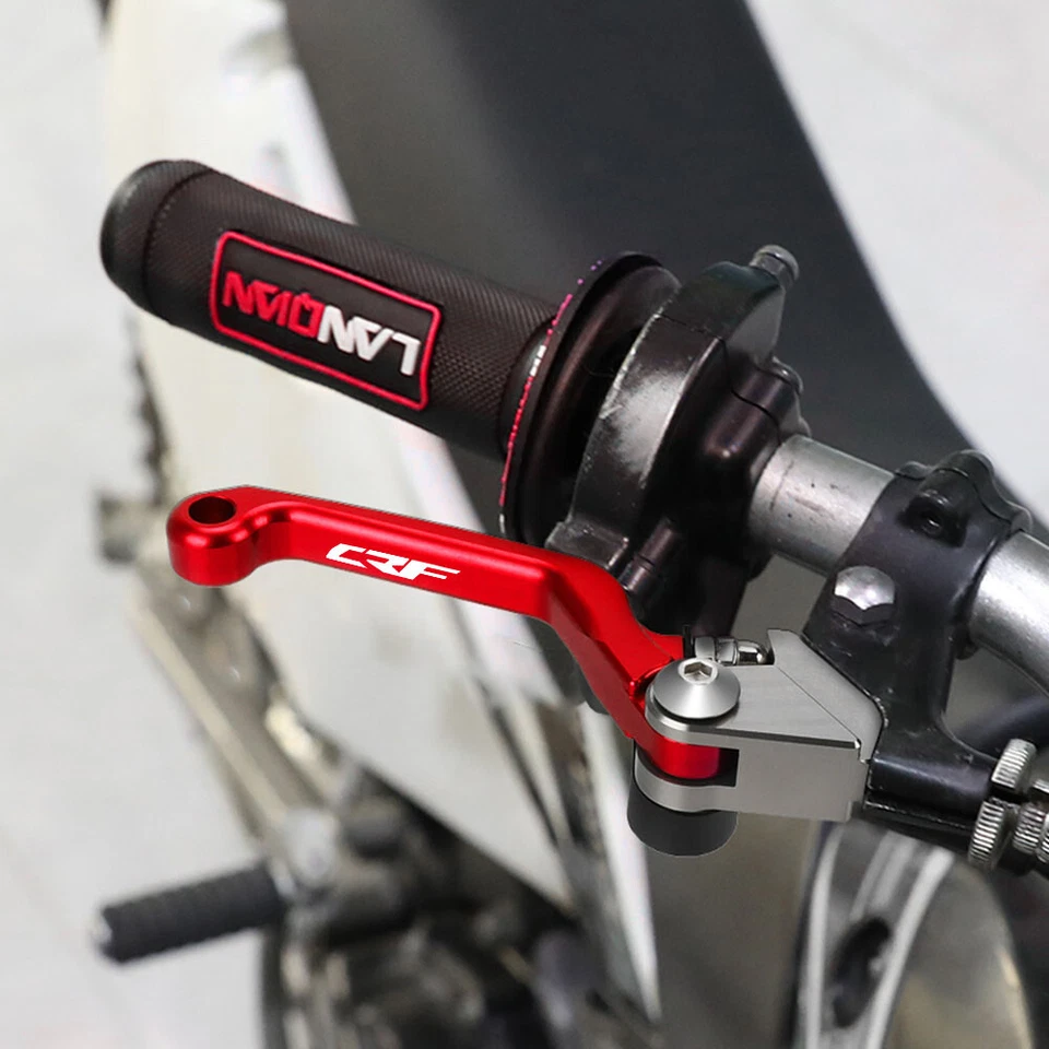 Aluminium CNC Brake Clutch Levers For Honda CRF150R 2007-2018 CRF450R 2002-2003 Foto 3 de 4
