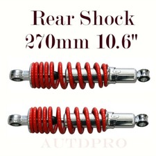2 pcs 10.5 Rear Shock Suspension ATV Quad Buggy 270mm Go Kart Pit Bike