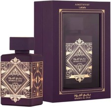 Lattafa Bade'e Al Oud Amethyst for Women 100 ml/3.4 oz Spray - New in Sealed Box