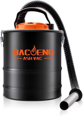 Ash Vacuum, 4 Gallon Ash Vacuum for Pellet Stoves, Fireplaces Ash Vacuum