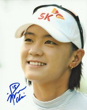 LPGA GOLFER CHOI NA-YEON HAND SIGNED 8x10 PHOTO w/COA KOREA PROOF WOMEN'S GOLF
