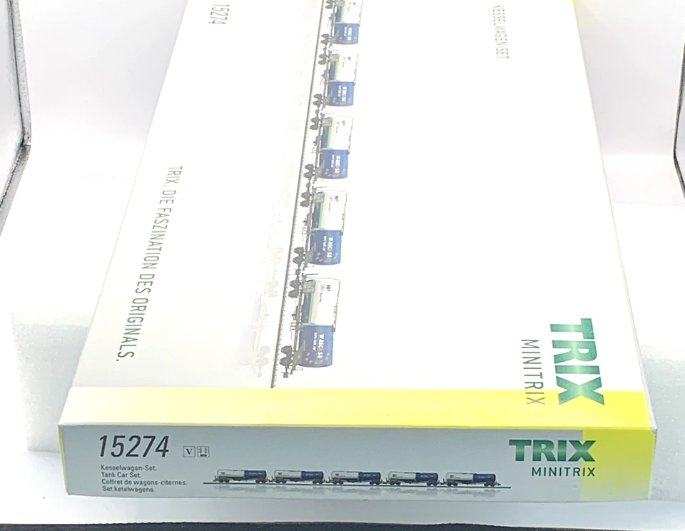 Minitrix N-Scale  15274  Kesselwagen-Tank Car Set NIB - Image 2 of 4