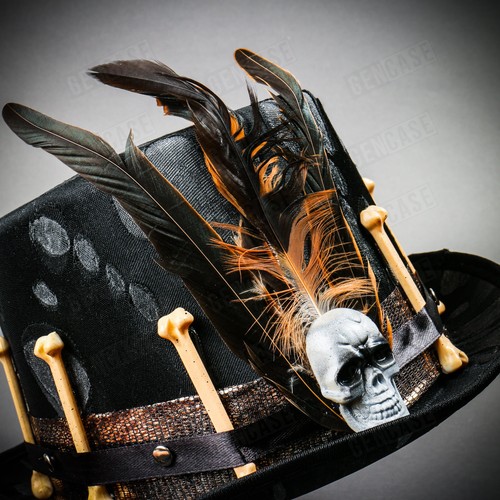 For Men & Women Steampunk Top Hat Victorian Costume Party Prom Top Hat Goggles - Picture 74 of 94