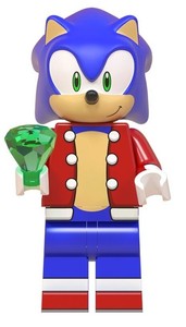 sonic lego figure