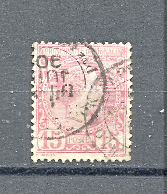 057_ter.Fürstentum Monaco.1885.Condition Used.Good value.Unified Catalogo N°5