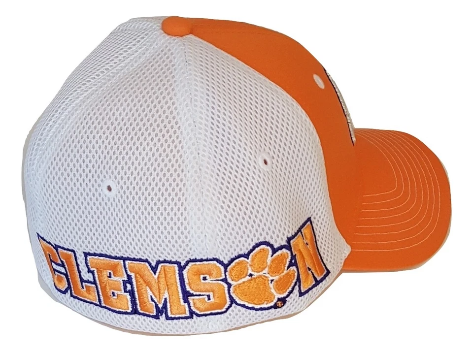 Zephyr Clemson Tigers Hat Mesh Back Stretch Fitted Cap M/L Size - Image 2 of 4