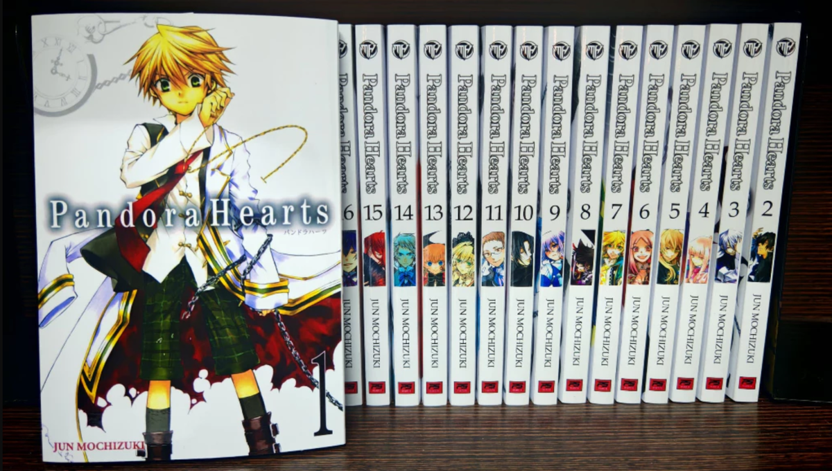 Pandora Hearts English Manga 英語 漫画 1-24 Pandora Hearts Manga Complete Set Volume 1-24(END) English