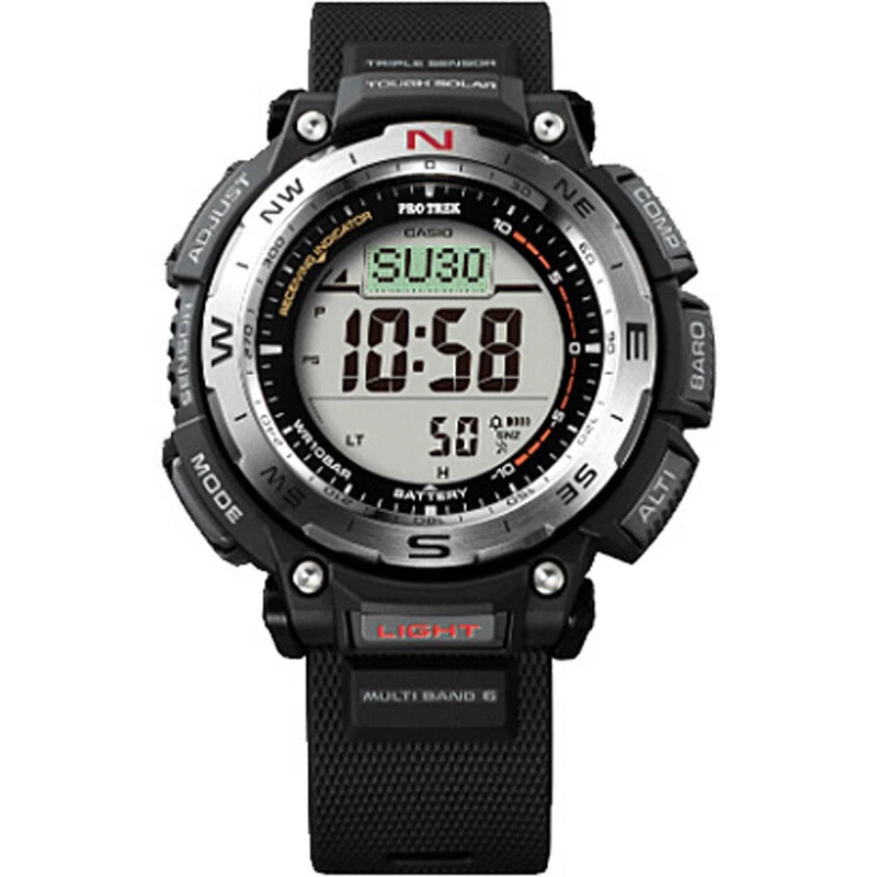 Casio Pro Trek Climber Line PRW-3400-1JF Solar Radio Compass
