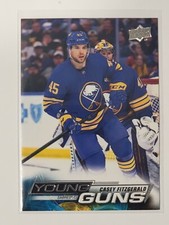 2022-23 Upper Deck #498 Casey Fitzgerald YG RC