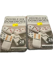 Double Six Tournament Dominoes by Pressman - New Sealed - Ages 5+ 2-4 Players