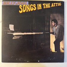 Billy Joel - Songs From The Attic Vinyl Album W/booklet VG+/VG+