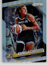 Kamilla Cardoso 2025 Panini Prizm WNBA Silver Prizms 89 Chicago Sky