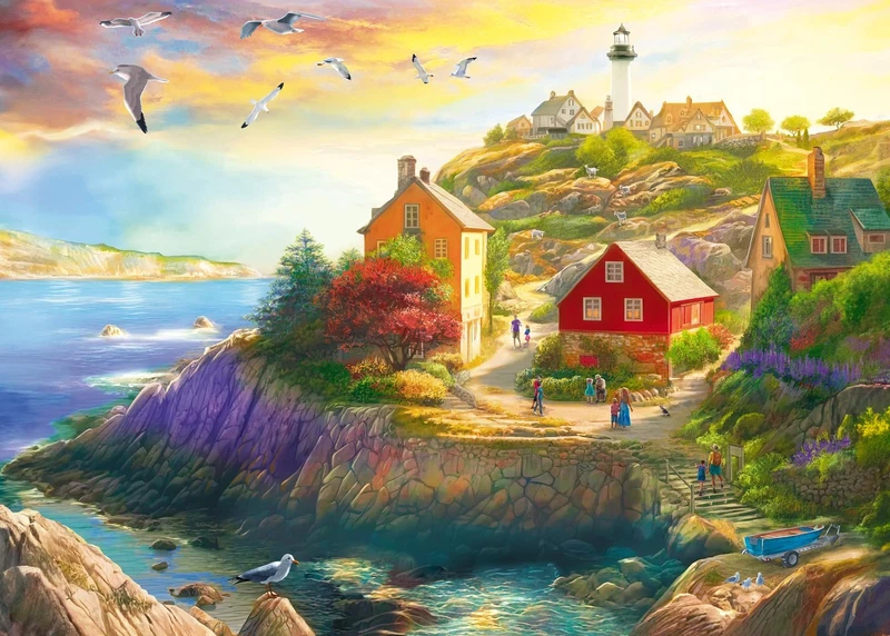 Goat Hill Lighthouse 1000-piece puzzle