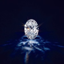 CERTIFIED 7.25 Carat Natural Diamond D Grade OVAL LOOSE VVS1/ 15 mm