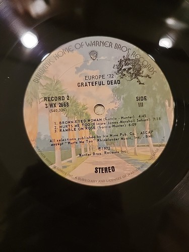 GRATEFUL DEAD EUROPE '72 3XLP VINYL ALBUM INCLUDES DEAD CD OF THE SAME SeePhotos - Picture 14 of 24