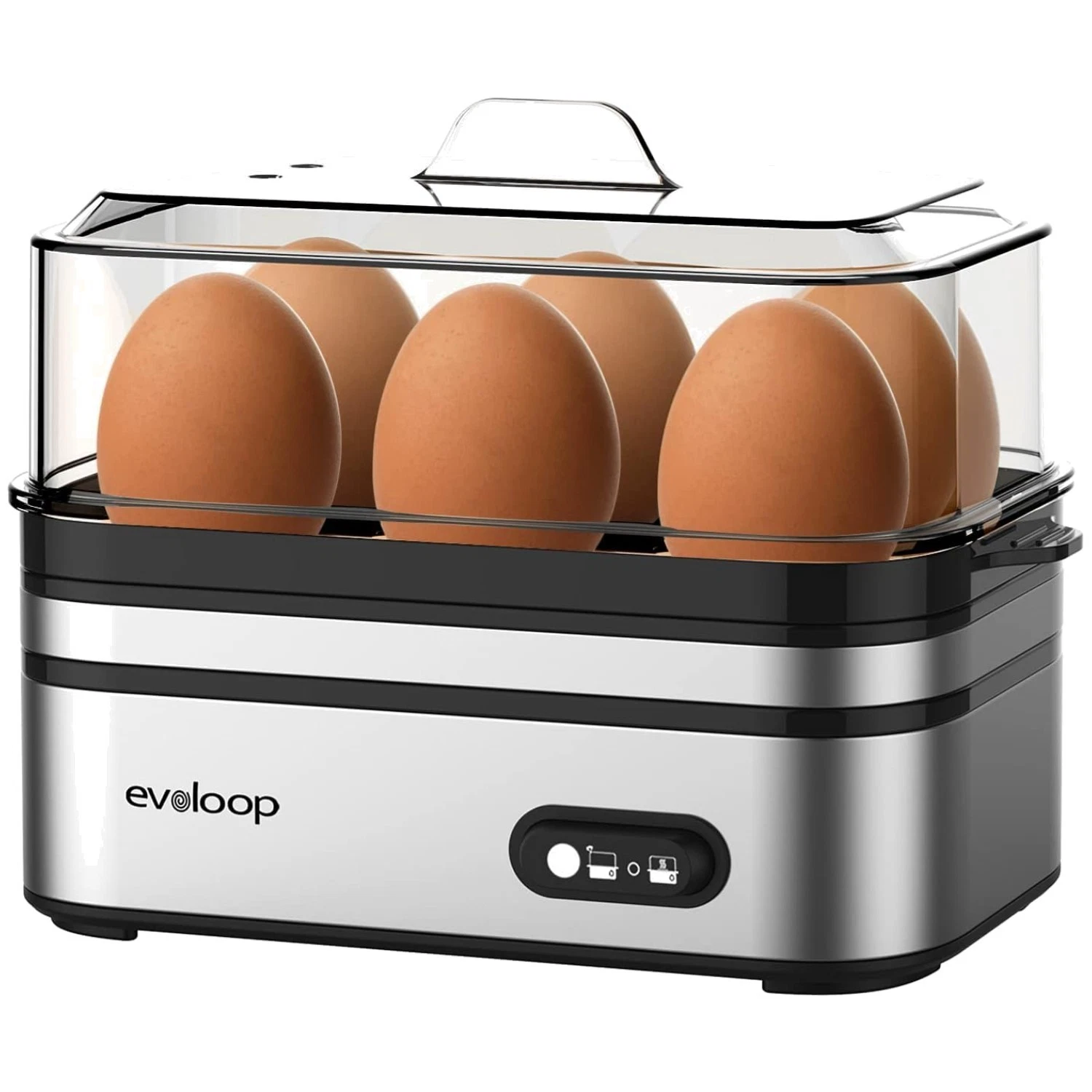 Easy-to-Clean Soft, Medium, Hard Boiled Egg Cooker