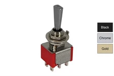 Mini Flat Paddle Toggle Switch 3-way On-On-On