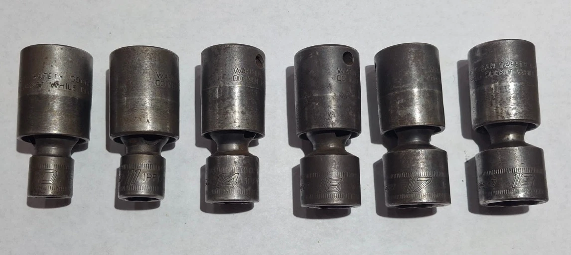 Snap-on 6 Point Black Oxide Vehicle Sockets and Socket Sets for