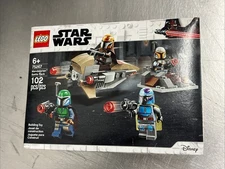 LEGO Star Wars Mandalorian Battle Pack 75267 Sealed Box New Retired Damaged Box