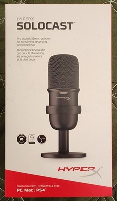 HyperX SoloCast USB Gaming Microphone (Black)