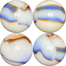 11/16 " PELTIER "RAINBO" MARBLE, nice color combo.