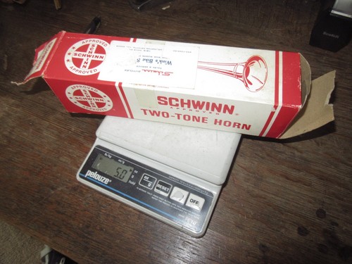 Vtg #05-005 Schwinn Two Tone Horn Stingray Krate Fastback-unused w/box - Picture 19 of 19