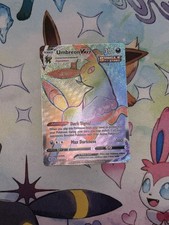 Umbreon VMAX Rainbow Rare Card Evolving Skies 214/203 Pokémon TCG NM