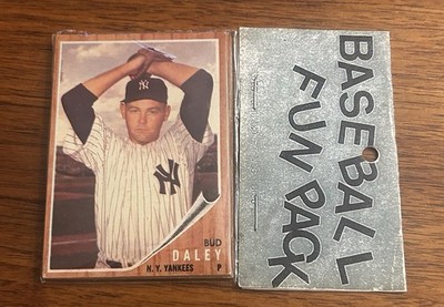 1962 Topps Baseball 10 Card Fun Pack Distributed By West Corp Search for Hof'ers