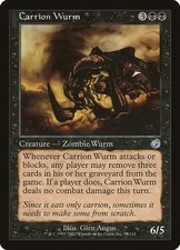 [MTG] Carrion Wurm (055) (TOR) HP-DMG